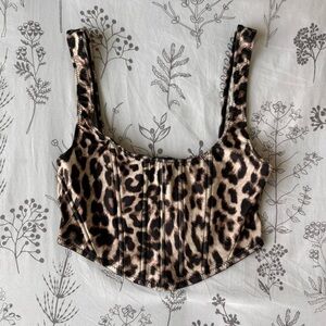 Leopard Print Women's Top